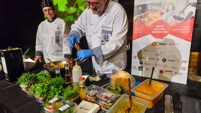 Demonstratia culinara facuta de catre Chef Giuseppe Ipsaro Pas...